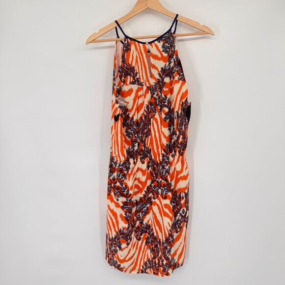 Vix Paulahermanny Sleeveless Abstract Print Dress- silk Size Medium new $248 - Picture 10 of 12